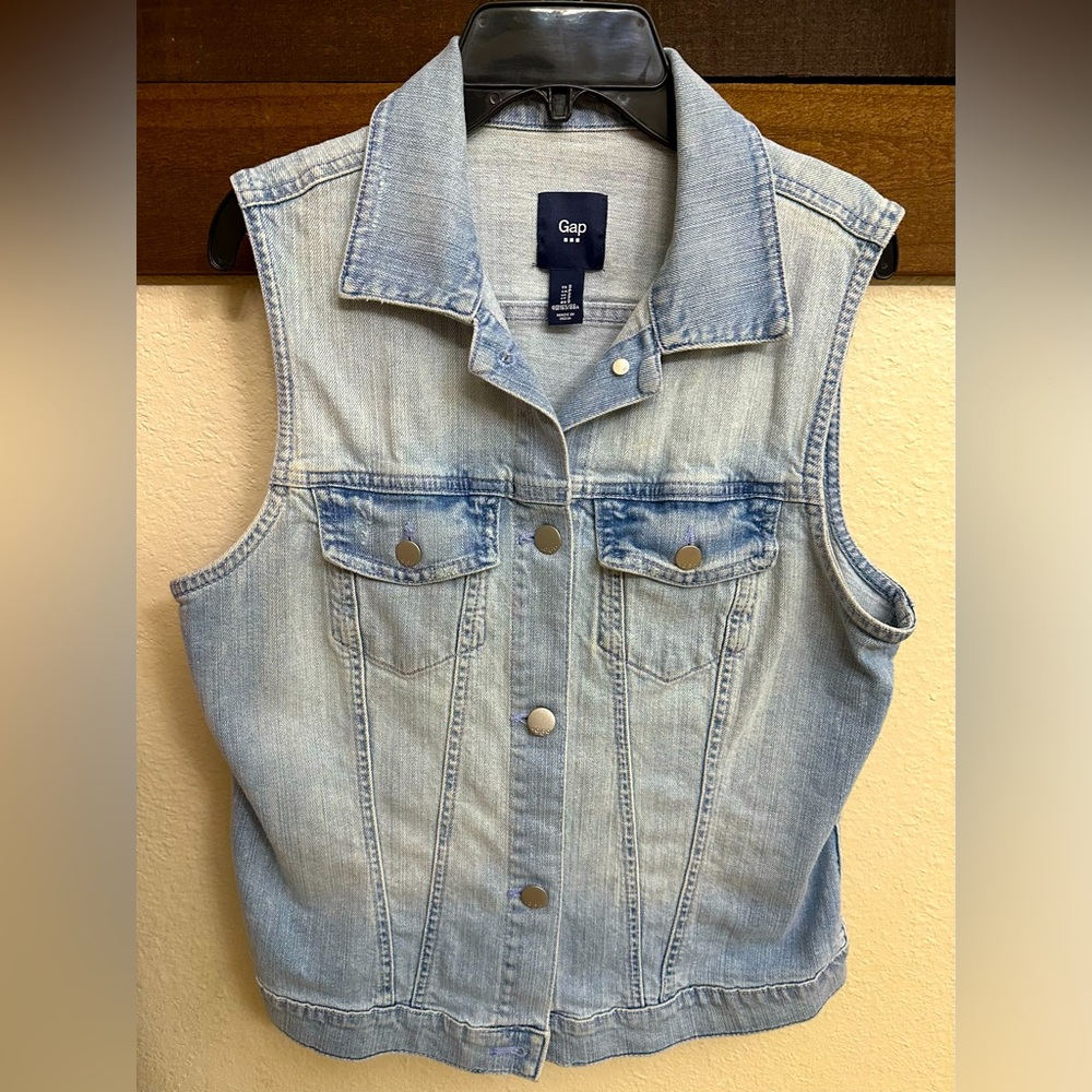 Woman’s Denim Vest by Gap